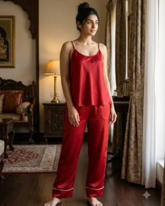 camisole + pants combo - Red