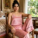 camisole + pants combo - Pink