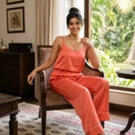 camisole + pants combo - Coral