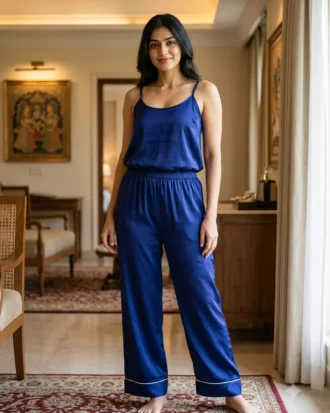 camisole + pants combo - Deep Royal