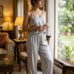 camisole + pants combo - Silver