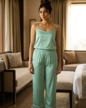 camisole + pants combo - Mint
